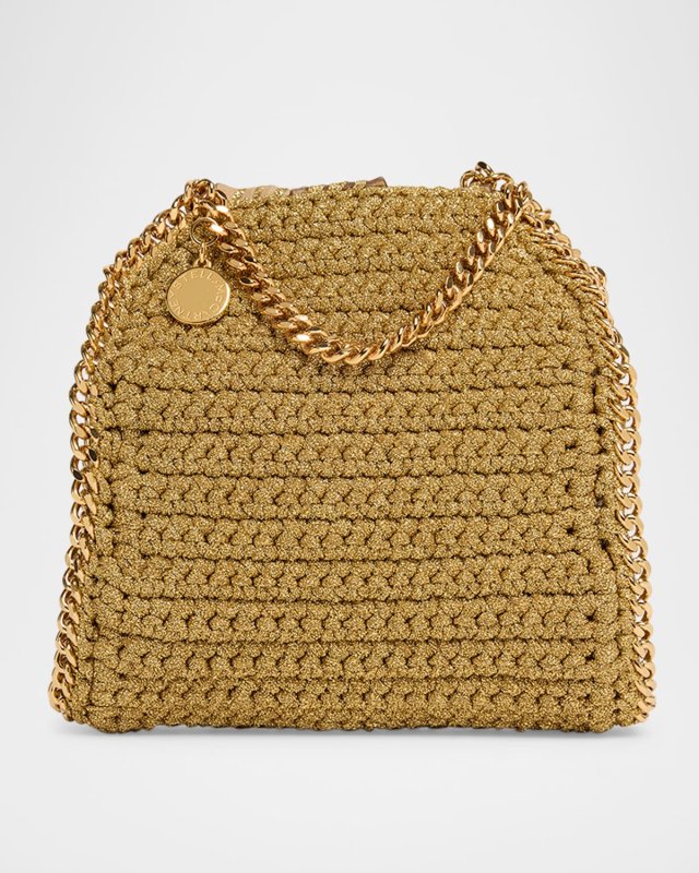 Falabella Tiny Crochet Chain Crossbody Bag